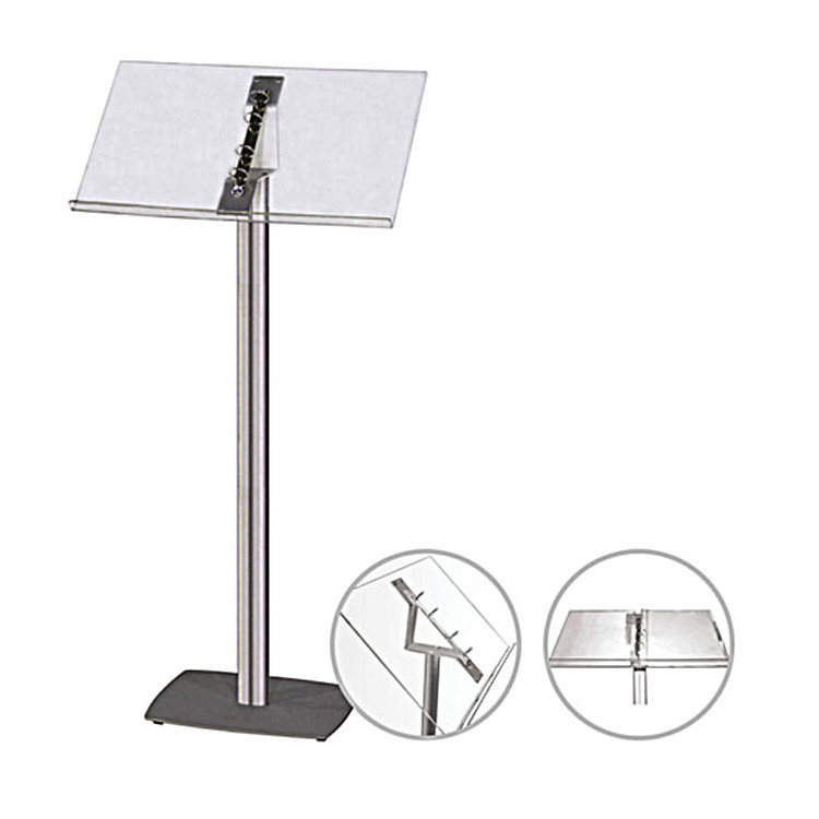 Αναλόγιο Plexiglass για Μενού και Πληροφοριών