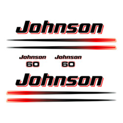 Αυτοκόλλητα Μάρκας Εξωλέμβιου Κινητήρα JOHNSON (set)